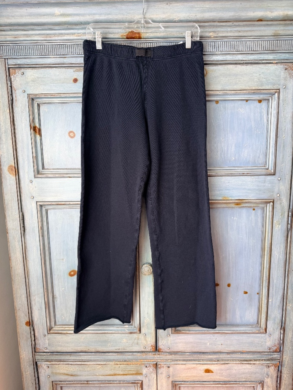 Frank & Eileen Black Straight leg Sweatpants Size XS